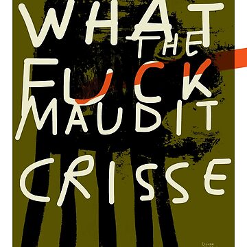 Artwork thumbnail, WHAT THE **** MAUDIT CRISSE No14 by les-brumes