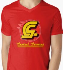 Central Services : Inspired by Brazil Men's V-Neck T-Shirt