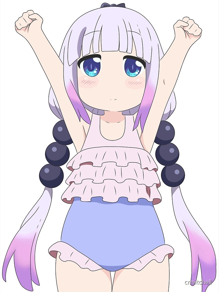 "Excited Kanna" Art Print by crmitchell | Redbubble