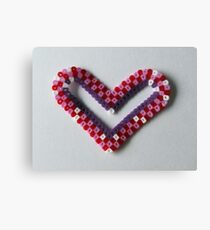 handmade heart Canvas Print