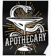 Apothecary Pharmacist and Chemist Design Poster