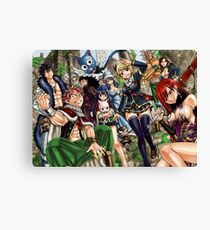 Fairy Tail Freunde Leinwanddruck