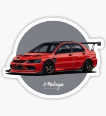 Evo IX Sticker