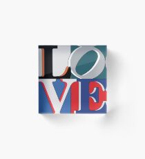 Philly Love Sports Acrylic Block