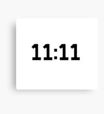 11:11 Canvas Print