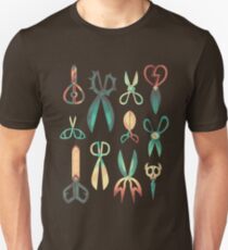 Dimensional Scissors Unisex T-Shirt