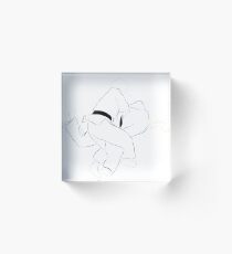 Female Judokas Acrylic Block