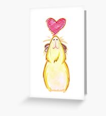 Guinea schönes Schwein ♥ Grußkarte