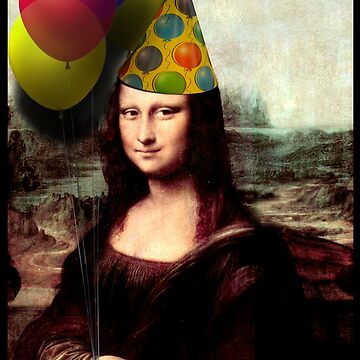 Artwork thumbnail, Mona Lisa Birthday  by Gravityx9