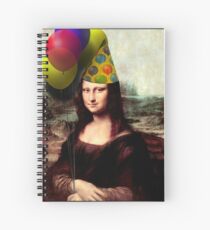 Mona Lisa Birthday Spiral Notebook