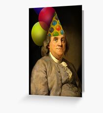 Birthday Ben Franklin Greeting Card