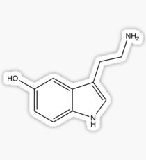 Serotonin - Line Sticker
