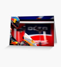 Moto Gp Greeting Card