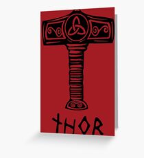 Thor Grußkarte