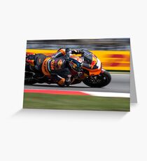 Moto Gp Greeting Card