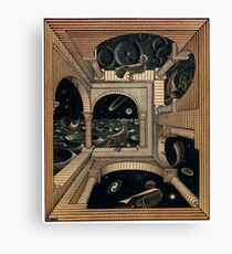 MC ESCHER LABIRINTH Leinwanddruck