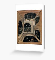 MC ESCHER LABIRINTH Greeting Card