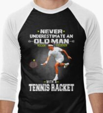 Roger Federer Tshirt Men's Baseball ¾ T-Shirt