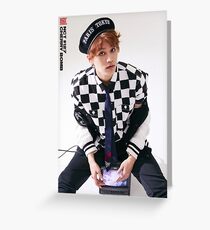 NCT 127 CHERRY BOMB TAEIL Greeting Card