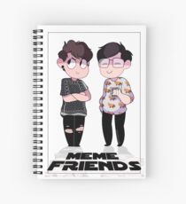 MEME FRIENDS Spiral Notebook