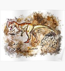 Póster Allosaurus