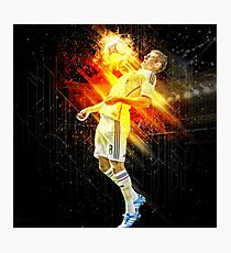Toni Kroos On Fire Photographic Print