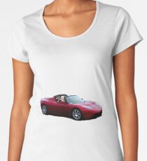 Tesla Squared Women's Premium T-Shirt