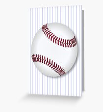 Baseball Grußkarte