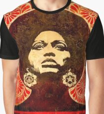 Angela Davis poster 1971 Graphic T-Shirt