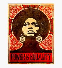 Angela Davis poster 1971 Photographic Print