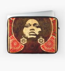 Angela Davis Plakat 1971 Laptoptasche
