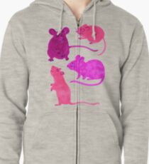 Rodents Zipped Hoodie