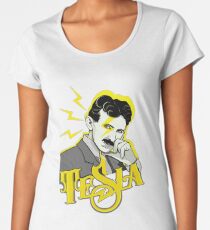 Tesla Women's Premium T-Shirt