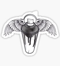 Angel Spray Sticker