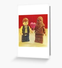 Han Loves Chewy Greeting Card