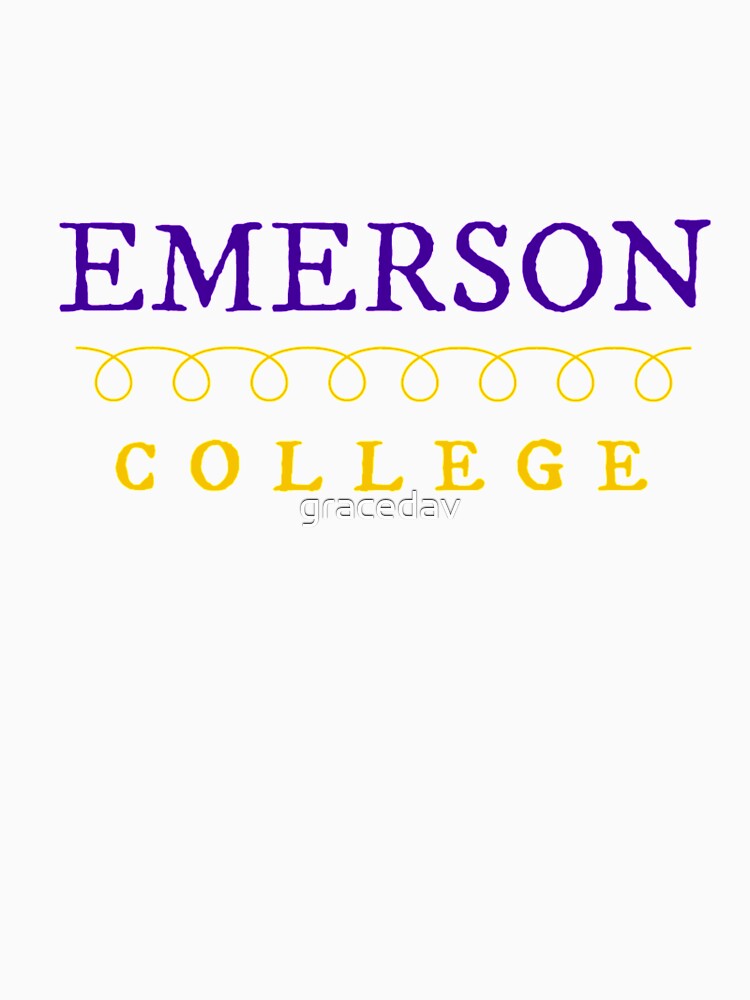 emerson college shirt