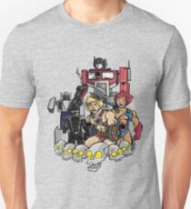 Evil Eighties Action Figures Slim Fit T-Shirt