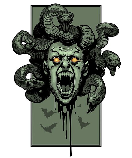 severed medusa head