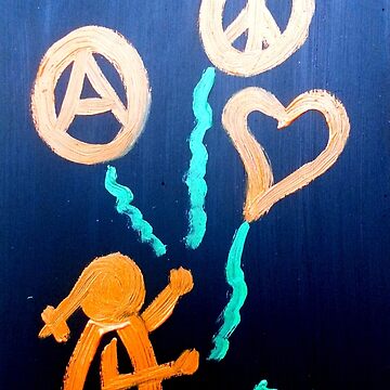 Artwork thumbnail, ... skynotes for freedom ... art by Jutta Gabriel ... by healingcolors