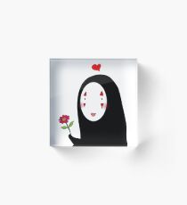 Kaonashi: Sei mein Valentinsgruß Acrylblock