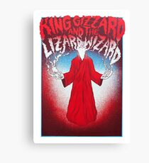 king gizzard Canvas Print