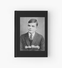 TURING, Alan Turing, age 16 with signature. Hardcover Journal