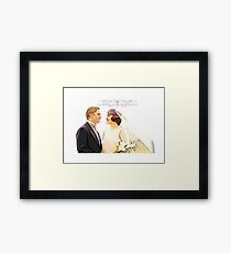 Wont Be Happy Framed Print