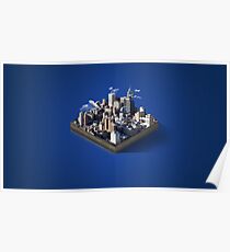 The City Block Poster