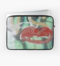 Red Kiss 2 Graffiti Laptop Sleeve