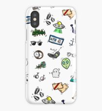 X Files Doodles iPhone Case/Skin