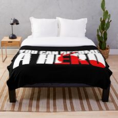 Boku No | My Hero Academia / MHA - You Can Become a Hero (White) Throw Blanket