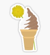 Dandelion's Chocolate and Vanilla Swirl Sticker