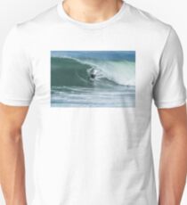 Bodyboarder in action Unisex T-Shirt
