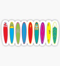 Vintage Surfboards Sticker